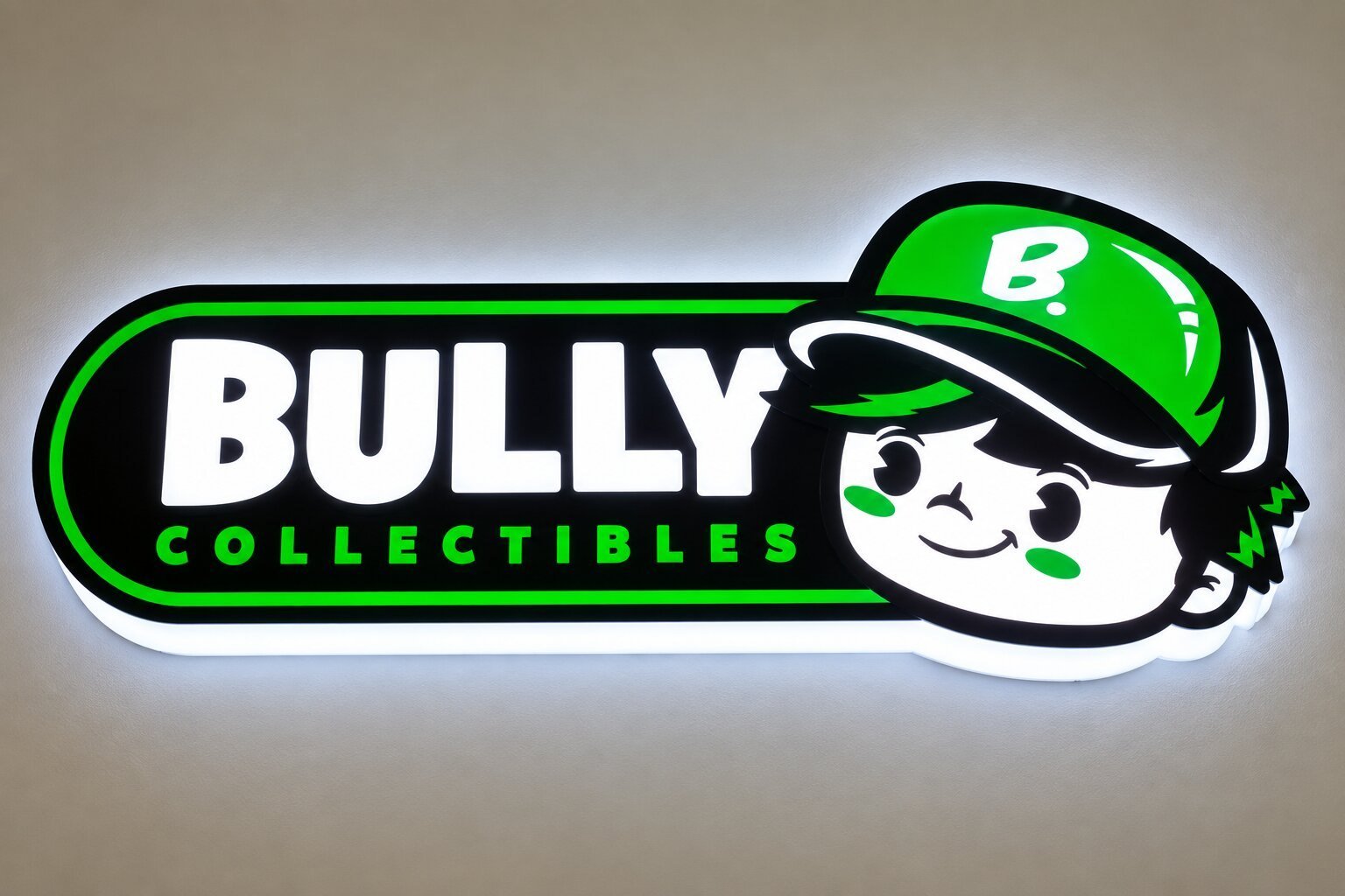Bully Collectibles Illuminated Mascot Sign